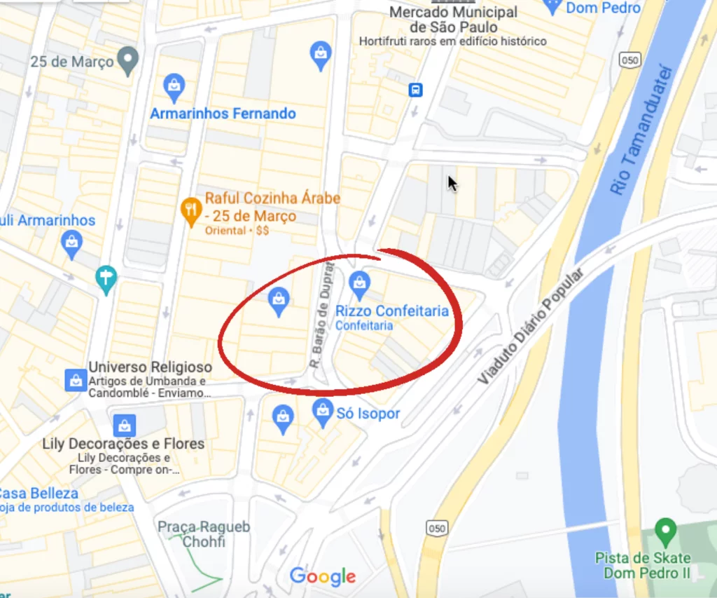 tiago lopes rua das flires artificiais mapa